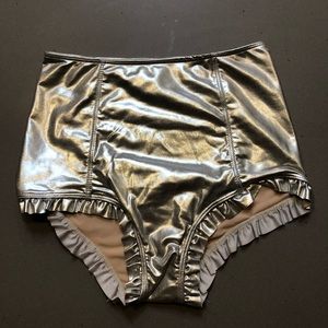 Kortni Jeane All Ruffled Up Swim Bottom Small